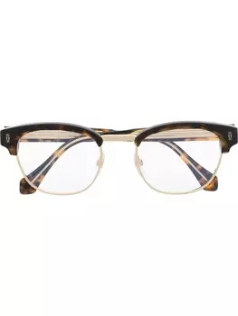 Cartier Eyewear очки в круглой оправе, коричневый