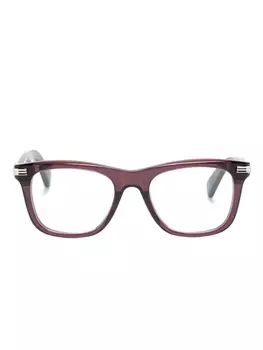 Cartier Eyewear очки в прямоугольной оправе, фиолетовый