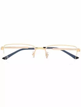 Cartier Eyewear очки в прямоугольной оправе, золотистый