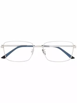 Cartier Eyewear очки в прямоугольной оправе, серебристый