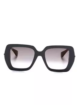 Cartier Eyewear солнцезащитные очки C De Cartier, черный