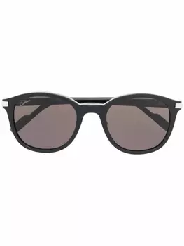 Cartier Eyewear солнцезащитные очки CT0302S в круглой оправе, черный