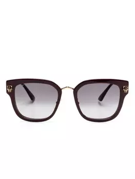 Cartier Eyewear солнцезащитные очки Panthre, золотой