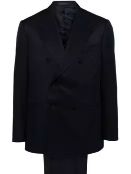 Caruso двубортный костюм комплект, синий