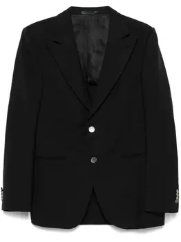 Caruso однобортный пиджак, черный