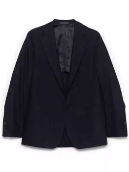 Caruso однобортный пиджак, синий