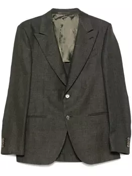 Caruso однобортный пиджак, зеленый