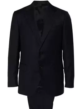 Caruso шерстяной костюм, синий