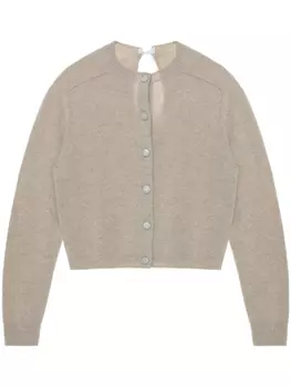 Carven кашемировый кардиган, нейтральный