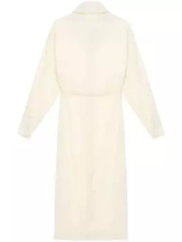 Carven макси-платье на молнии, нейтральный цвет