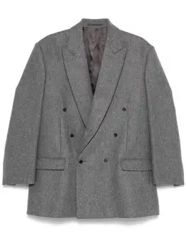 Carven шерстяной пиджак, серый