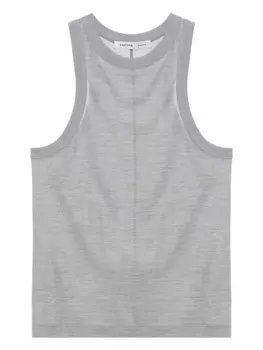 Carven топ без рукавов, серый