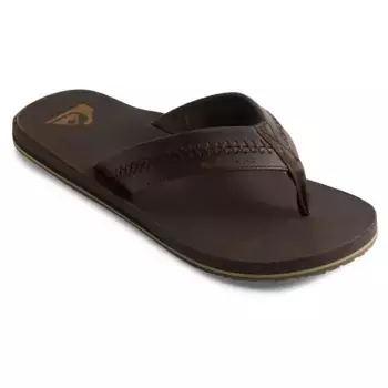 Carver Natural Quiksilver Мужские сандалии, коричневый