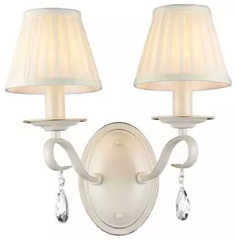 Casa Padrino хрустальный бра в стиле барокко кремовый/золотой 33 x 20 x В. 35 см - Мебель в стиле барокко