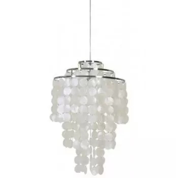 Casa Padrino подвесной светильник, потолочный светильник, серебро, диаметр 45 x H 70 см - мебельная люстра, люстра, потолочный светильник, потолочный светильник