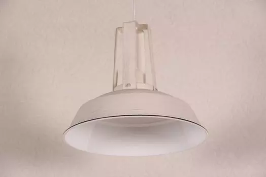 Casa Padrino винтажный промышленный подвесной светильник в старинном стиле, кремовый металл, диаметр 34 см - светильник для ресторана - отель - промышленный светильник