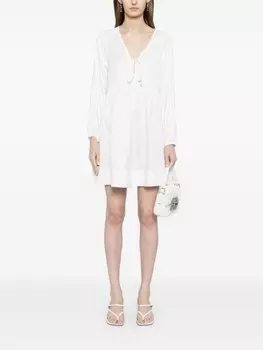 Casa raki платье Барби из органического хлопка, белый