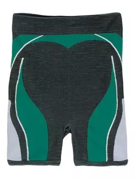 Casablanca бесшовные шорты Casa Sport, зеленый