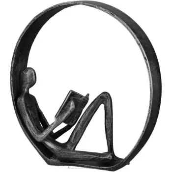 Casablanca by Gilde декоративная фигура «Дизайн скульптуры «Роман»», антрацит