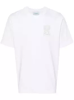 Casablanca футболка Tennis Pastelle, белый