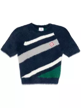 Casablanca футболка в полоску, синий