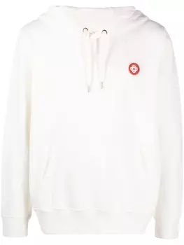 Casablanca худи свободного кроя с вышивкой Diamond, нейтральный цвет