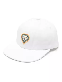 Casablanca кепка с вышитым логотипом, белый