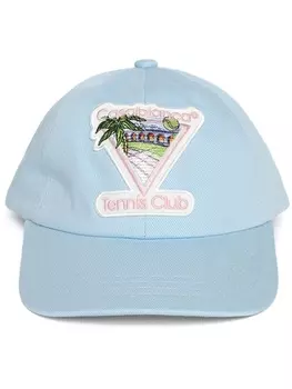 Casablanca кепка Tennis Club Icon, синий