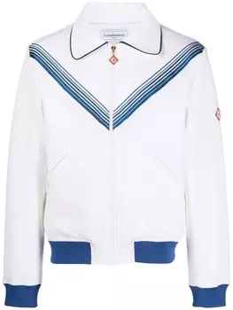 Casablanca куртка на молнии, белый