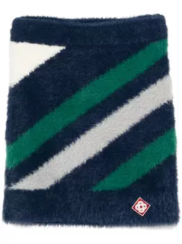 Casablanca пушистая юбка, синий