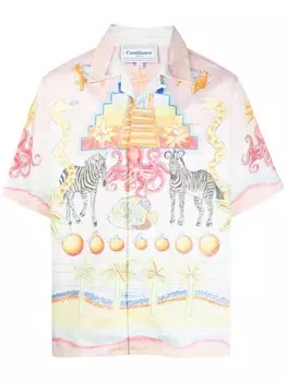 Casablanca рубашка L'Arbre de Vie, розовый