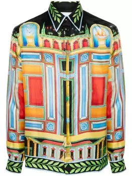 Casablanca рубашка Le Palais en Fleur, мультиколор