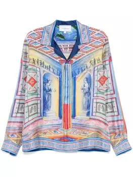 Casablanca рубашка Le Temple, синий