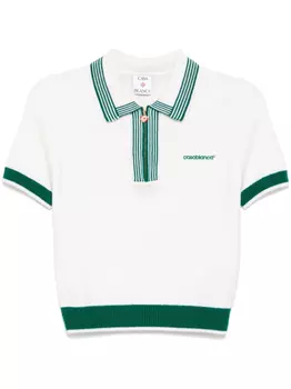 Casablanca рубашка поло Tennis, белый