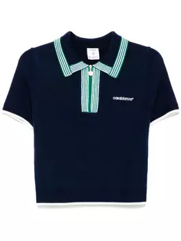 Casablanca рубашка поло Tennis, синий