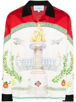 Casablanca рубашка Unique Games, белый