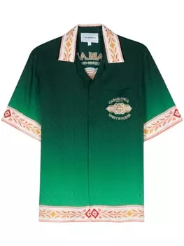 Casablanca рубашка Unity Is Power, зеленый