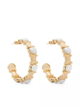 Casablanca серьги-кольца Column, золотой