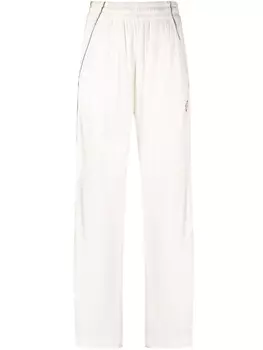 Casablanca спортивные брюки прямого кроя, белый
