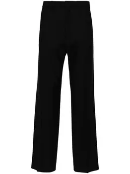 Casablanca строгие брюки средней посадки, черный