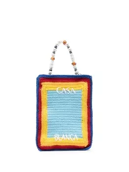 Casablanca сумка Atlantis в технике кроше, синий