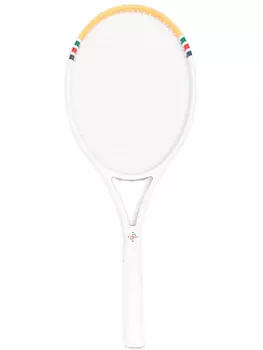 Casablanca теннисная ракетка MAD с логотипом, белый
