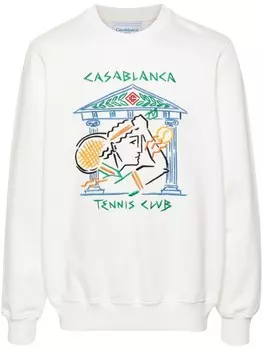 Casablanca толстовка Crayon Temple, белый