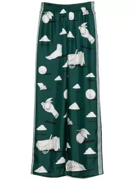 Casablanca твиловые брюки, зеленый