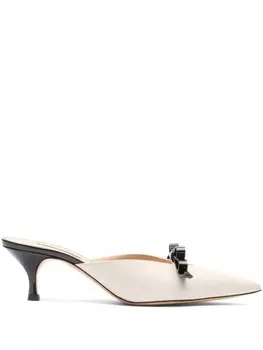 Casadei 50-мм мюли Juliet, белый