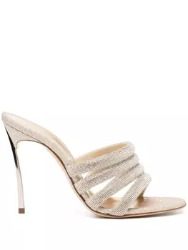 Casadei босоножки Blade 110, золотистый