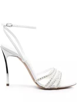 Casadei босоножки Blade Limelight 100, белый