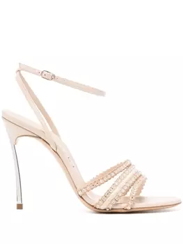 Casadei босоножки Blade Limelight 100, розовый