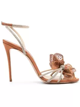Casadei босоножки Julia Orchidea 100, коричневый