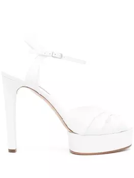 Casadei босоножки на платформе, белый